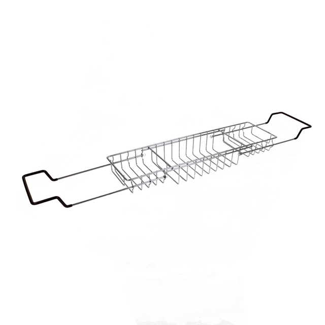 Zhaosheng - Accesorios de baño de acero inoxidable Estante extensible para bandeja de bañera